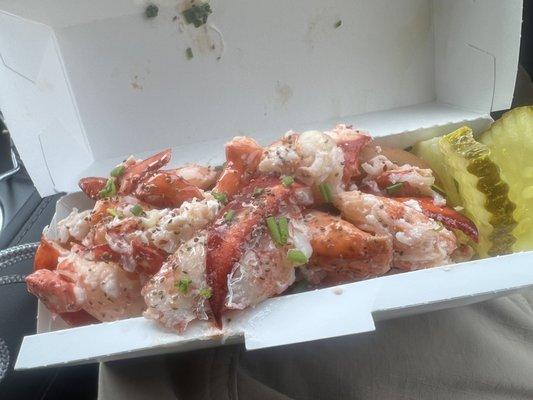 Lobster Roll with Double Lobster