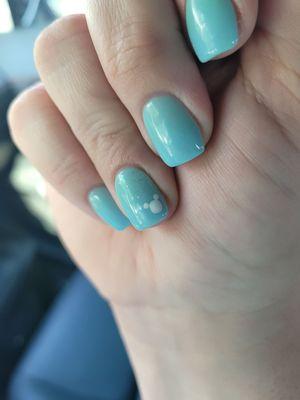 Disney nails - Beautiful Springtime color