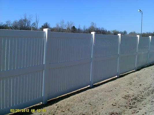 Vinyl Privacy Fence 