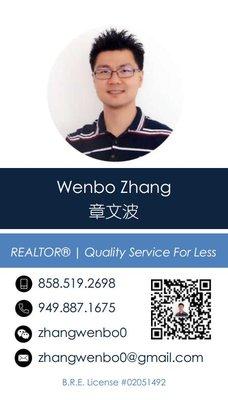 Wenbo Zhang - Sunrise Realty