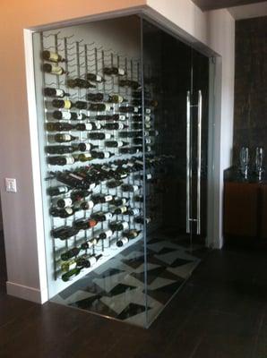 Glass Wine Room