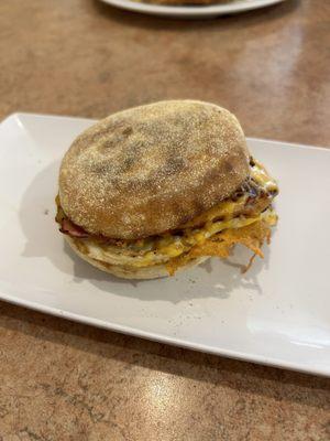 Breakfast sandwich