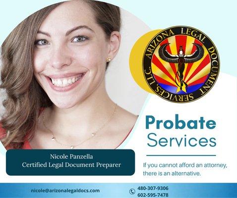 Our affordable probate package covers every step required to help you complete your case as long as it not contested.