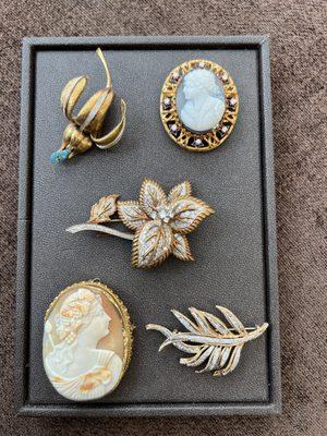 Vintage brooches