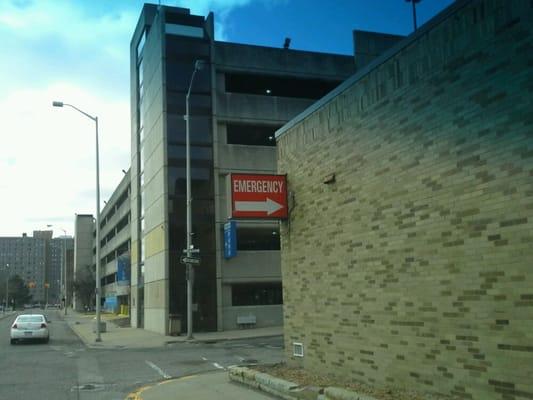 Emergency entrance at Mclaren Oakland