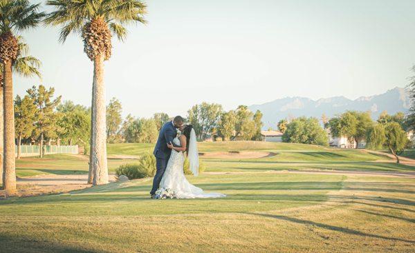 Golf course photo scenery