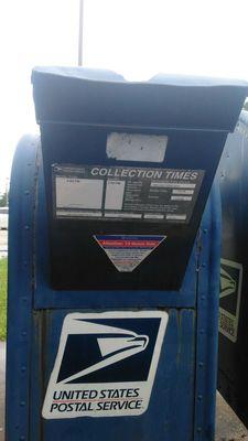 Information on the mail box.