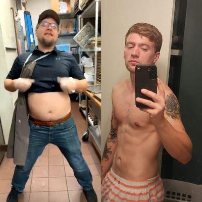 Client that went from 225 to 160 in 4 months