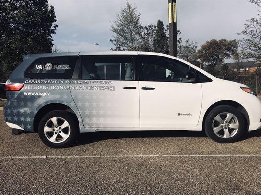 VA Transportation Van for Veterans