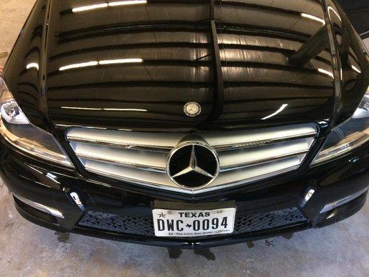 2013 Mercedes C250 after repairs