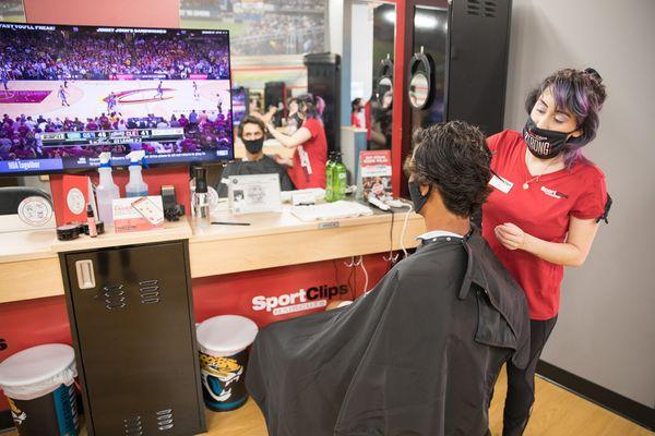 Sport Clips Haircut Experience