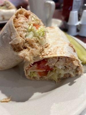 Chicken Cheesesteak Wrap