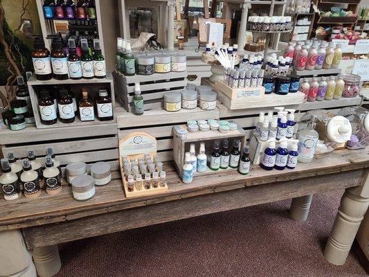 Locally made beauty products All Natural