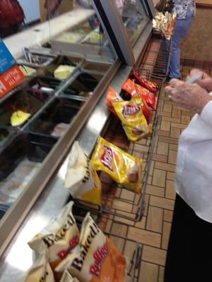 Empty chip racks - hello?!