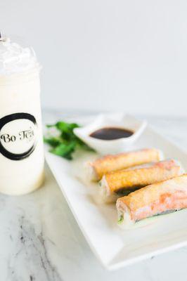 tofu spring rolls