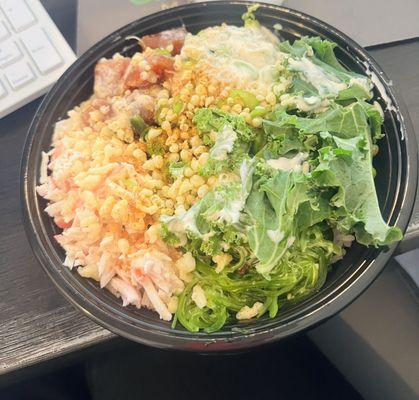 Poke Bowl 2 Scoops