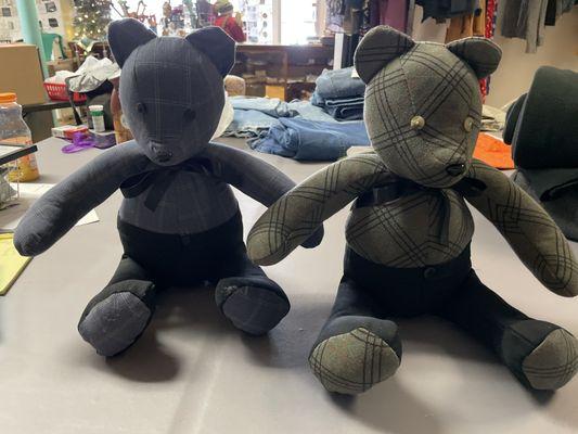 Bears with pants