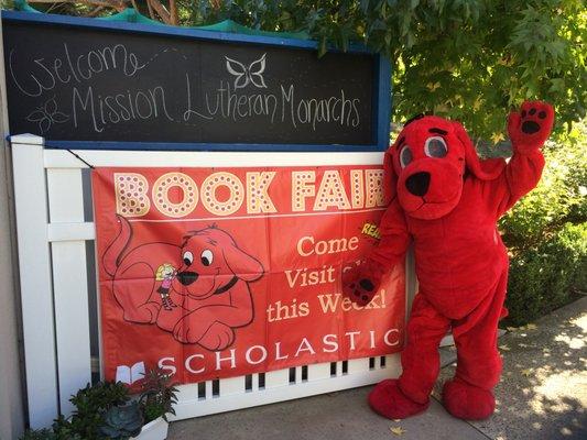 Yearly Scholastic Book Fair in the Fall.