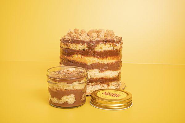 Marble Cake and Jar