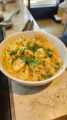 Scampi Fettuccine