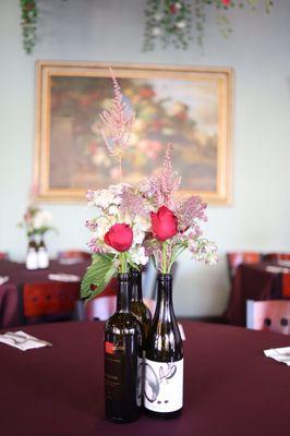 Banquet Table with our Decor