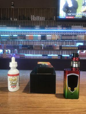 Awesome shop! Great selection of juices and great prices on mods