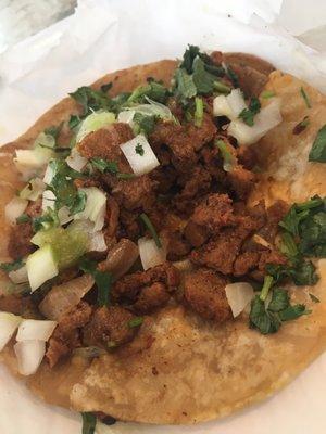 Al Pastor taco - delicious