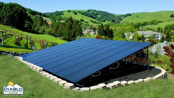 CoolPV Combination PV Solar-Electric and Pool Solar Heating in One System.  Uses half the roof space as traditional side-by-side systems!