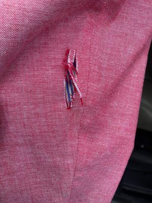 Jacket damage