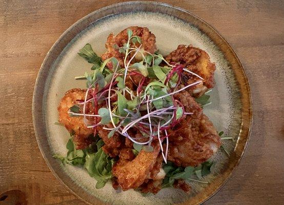 Tangy Jumbo Battered BBQ Shrimp