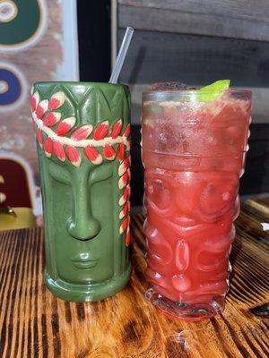 Passion fruit mojito Strawberry mojito