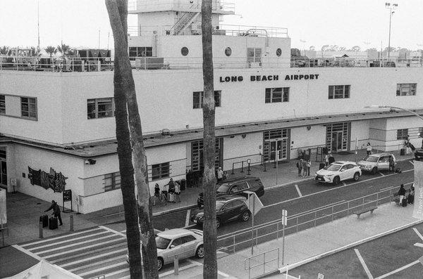 Ilford HP5 400 developed and scanned by the homies.. LBC Airport shot on 35mm