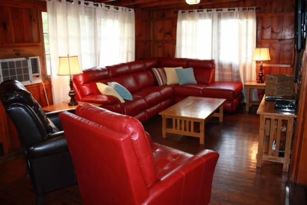 Ocoee Cabin Living Area