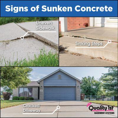 Cracked concrete repair