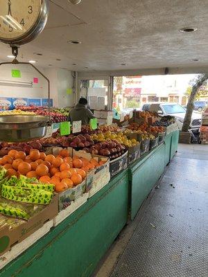 Fresh Fruit located in the front section of the store