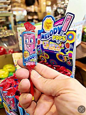 Melody pops are fun! They are in stock.  https://us.melodypops.com/karaoke/