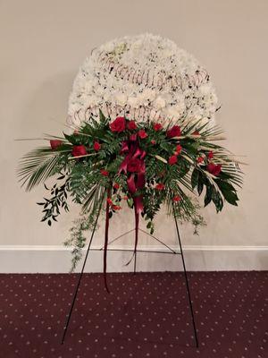 Honor their character with stunning casket flowers that speak volumes.