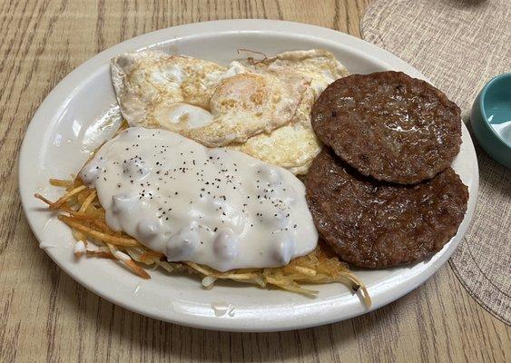 Traditional Breakfast w/Gravy