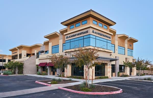 Academy Mortgage Val Vista on the corner of Val Vista and Williamsfield.