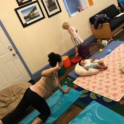 Indoor Workout at Lilypad. There is something to keep kids of any age busy!