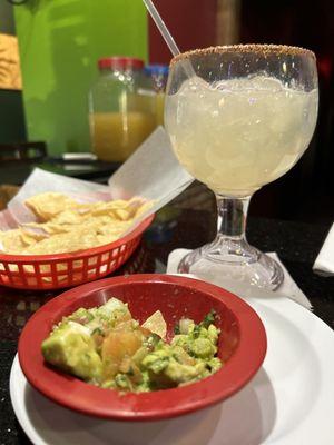 Skinny Marg and Guacamole Salad