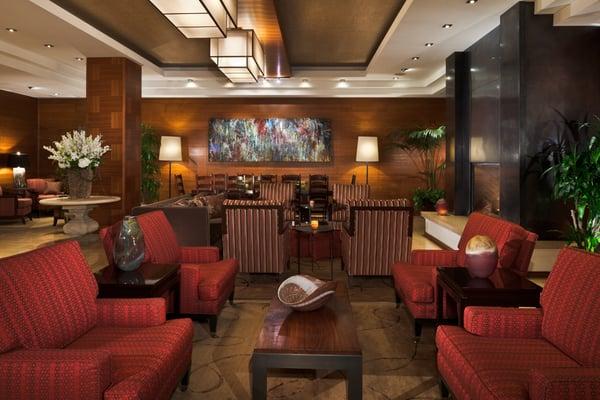 The Heathman Hotel lobby