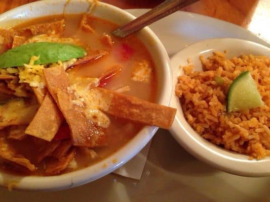 Thursday Tortilla Soup! Mmmmmm