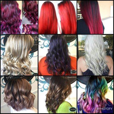 Color done by Georgina Alfaro now offering mobile services! We travel to you!