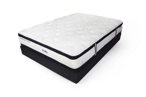 SM411-12" Kelly Spring Single Pillow Top Mattress By SGS. Queen/King