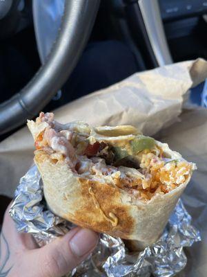 Fajitas Burrito*