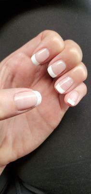 French gel mani