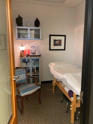 Treatment rooms are clean, quiet and conducive to best rest and relaxation.