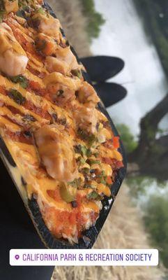 Salmon poke bake