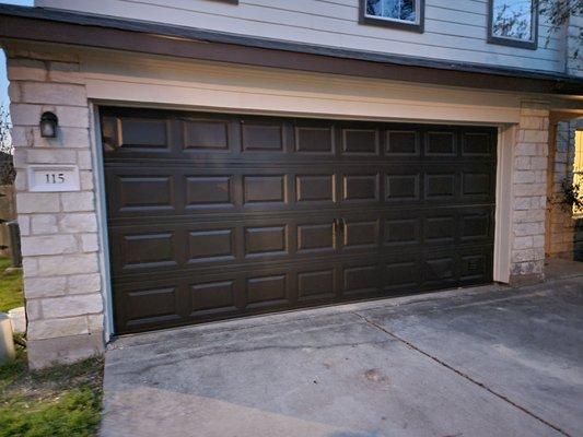 Infinity Garage Door - Garage Door Off-Track Repair in Hutto, TX - After Photo